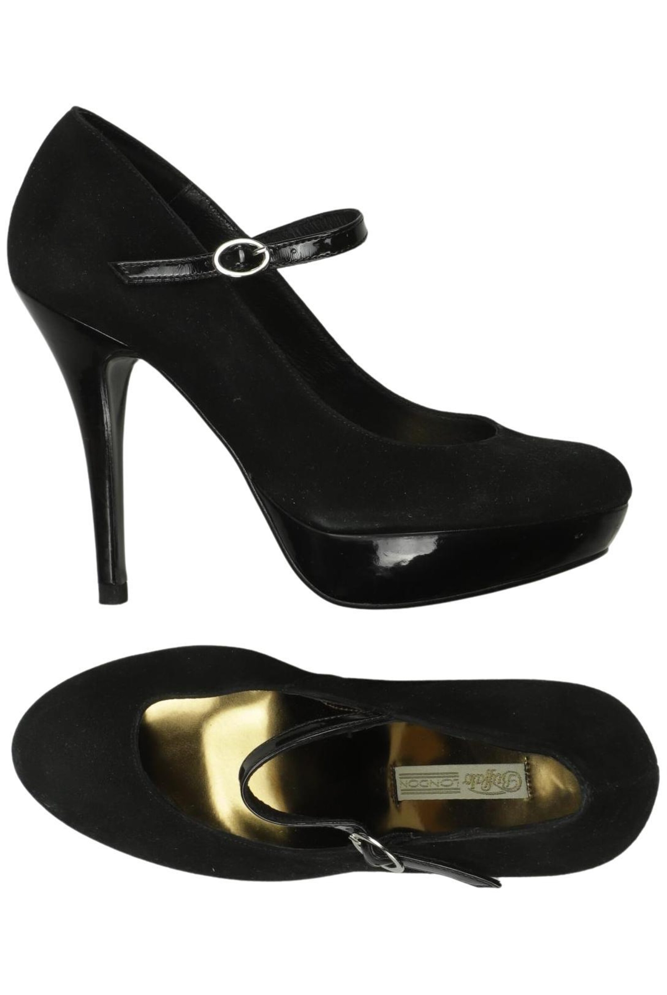 Buffalo London Pumps 37 in Schwarz: Vorderseite