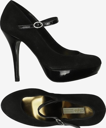 Buffalo London Pumps 37 in Schwarz: Vorderseite