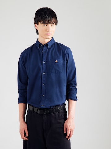 Coupe regular Chemise 'BRANNAN' GAP en bleu : devant