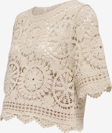 smėlio Only Maternity Megztinis 'OLMWaterly': priekis