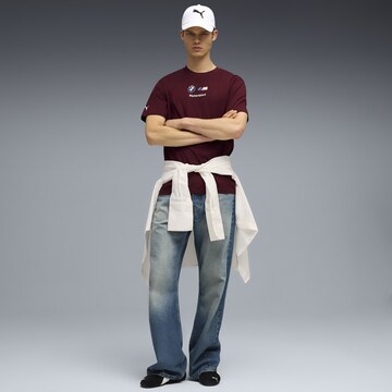 PUMA Functioneel shirt 'BMW Motorsport Essentials' in Rood
