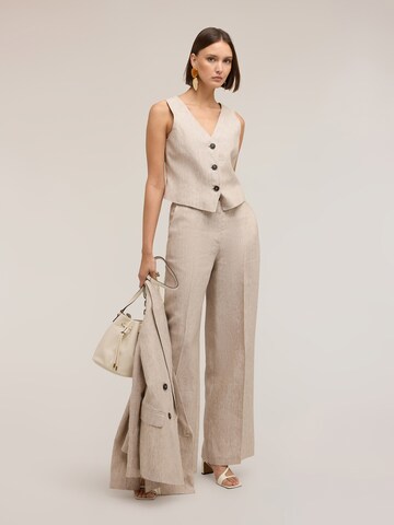 MOTIVI Gilet in Beige