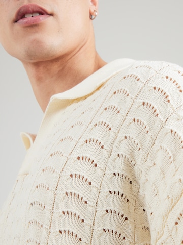 Woodbird Pullover 'Shimo' in Weiß