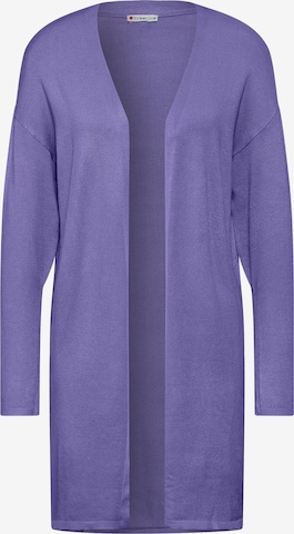STREET ONE Strickjacke in Lila: Vorderseite