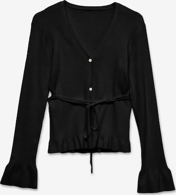 VERO MODA Cardigan 'VMCELINA' i sort: forside