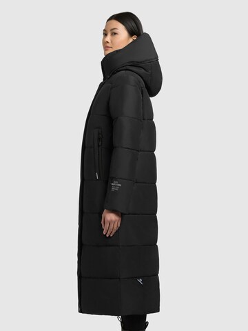khujo Wintermantel 'SOULANI5 MATT' in Zwart