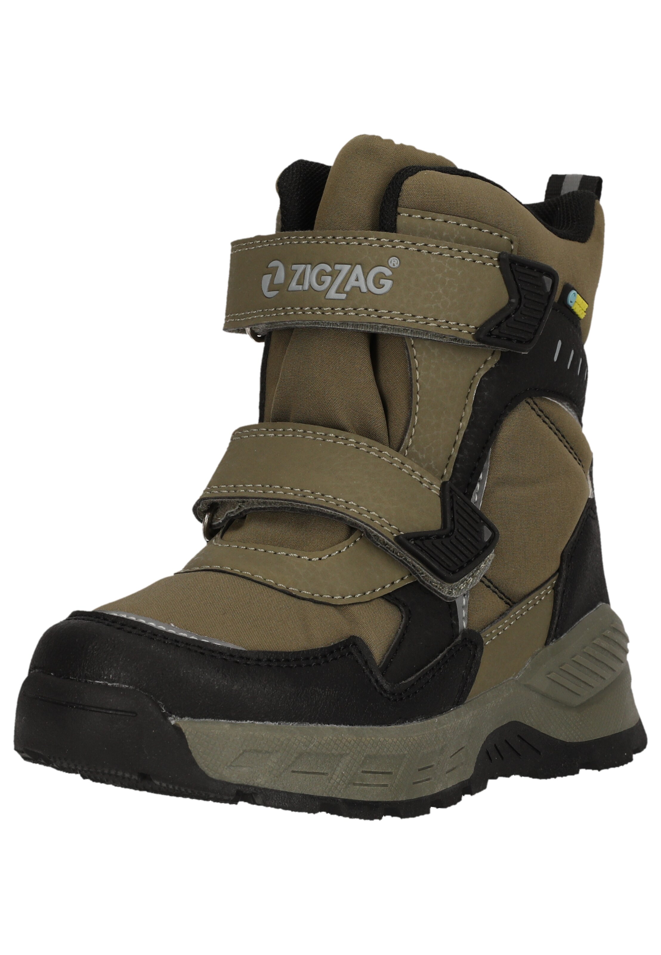 ZigZag Snowboots 'Tikul' in Bruin: voorkant