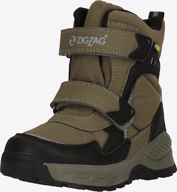 ZigZag Winterstiefel 'Tikul' in Braun: Vorderseite