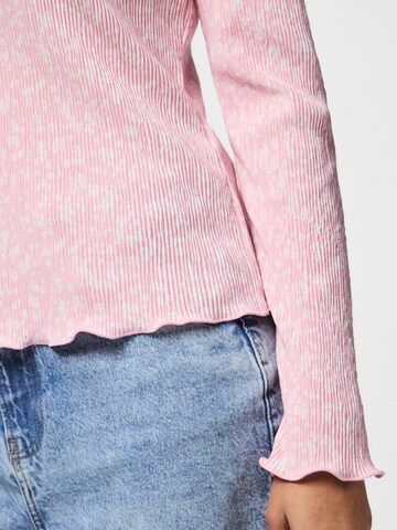 T-shirt 'PCFlora' PIECES en rose
