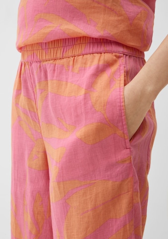 Loosefit Pantaloni di s.Oliver in rosa