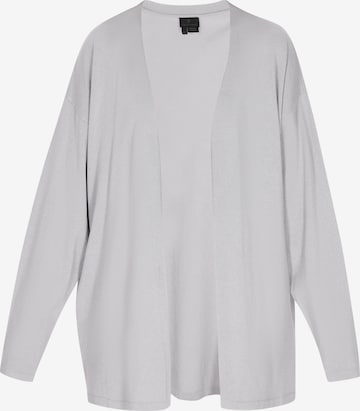 DreiMaster Klassik Strickjacke in Grau: Vorderseite