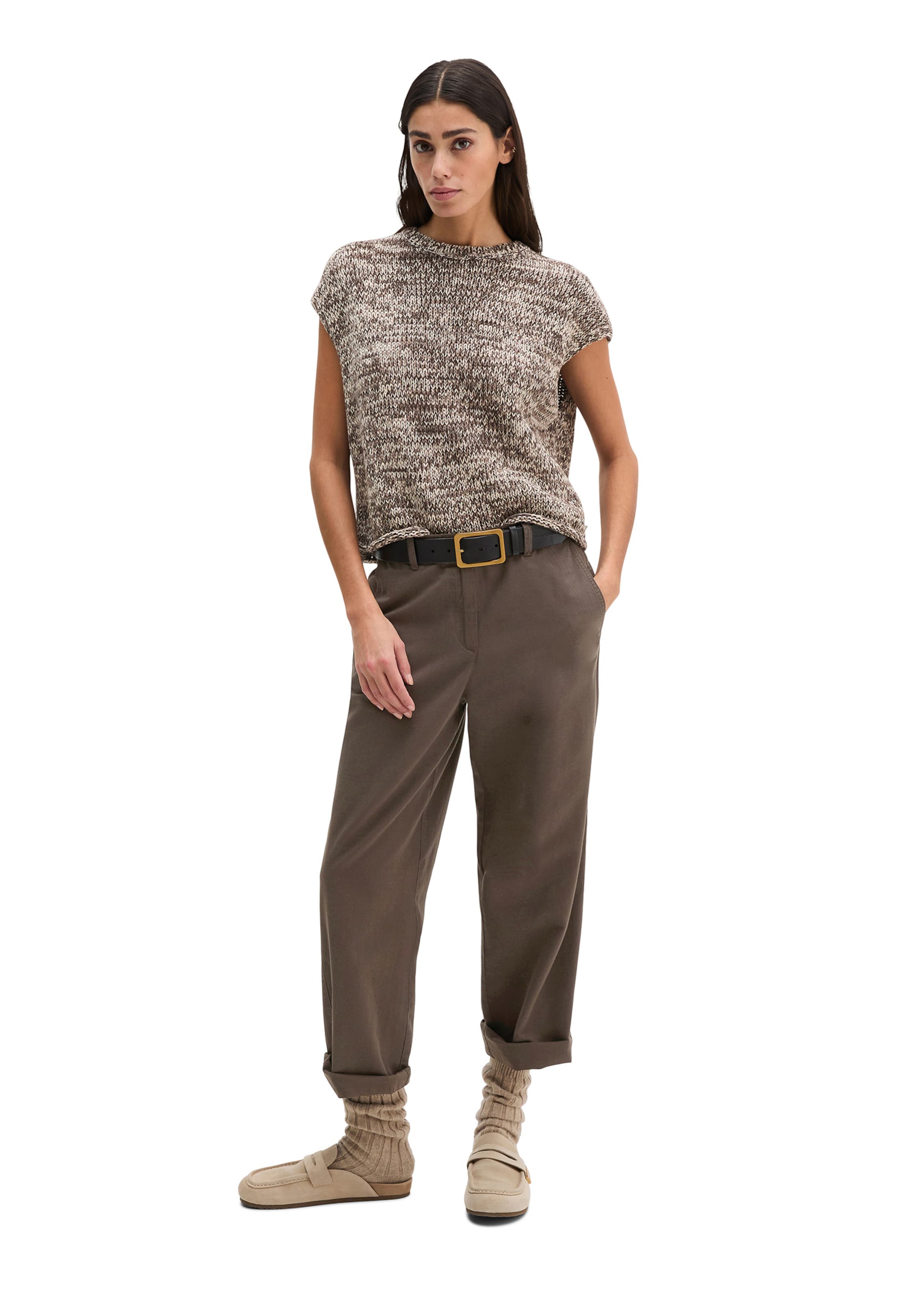 Marc O'Polo Pullover in Braun