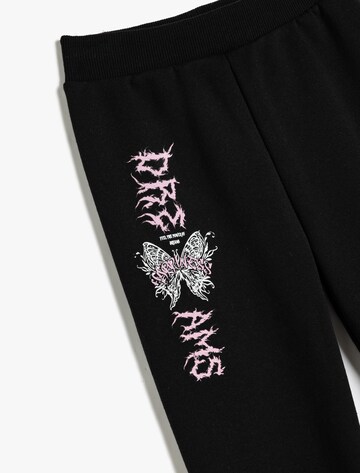 Koton Tapered Pants in Black