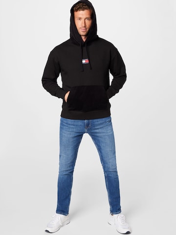 Tommy Jeans Sweatshirt in Schwarz