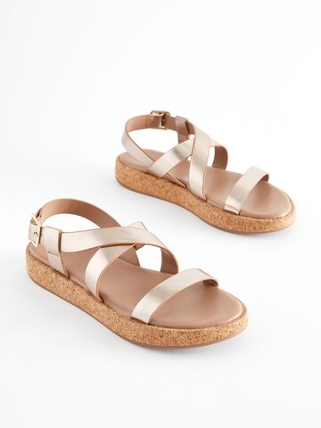 Sandalo 'Forever Comfort® ' di Next in argento