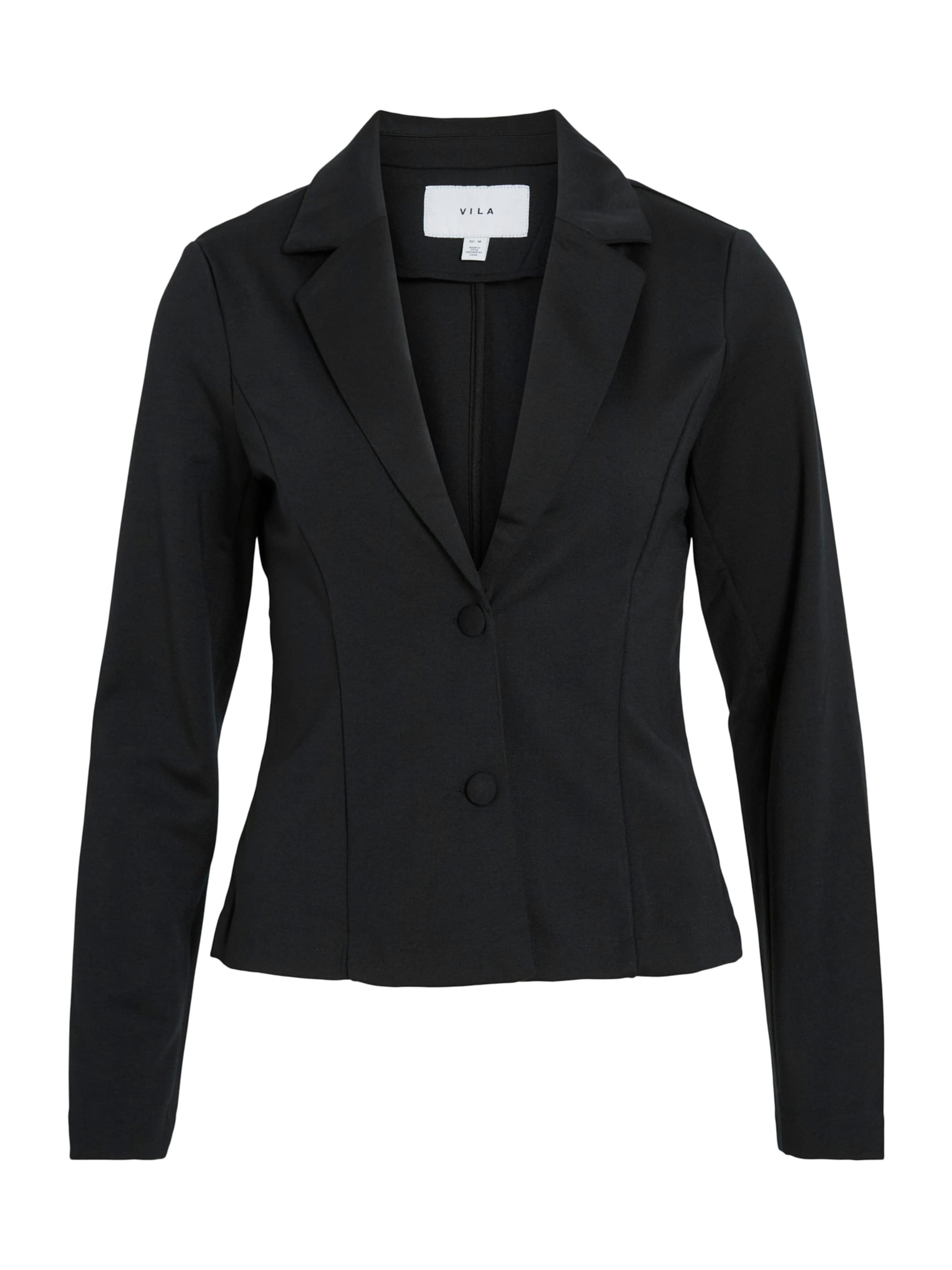 VILA Блейзър 'VIPERI' в черно: отпред