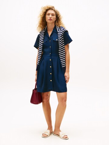 TOMMY HILFIGER Kleid in Blau