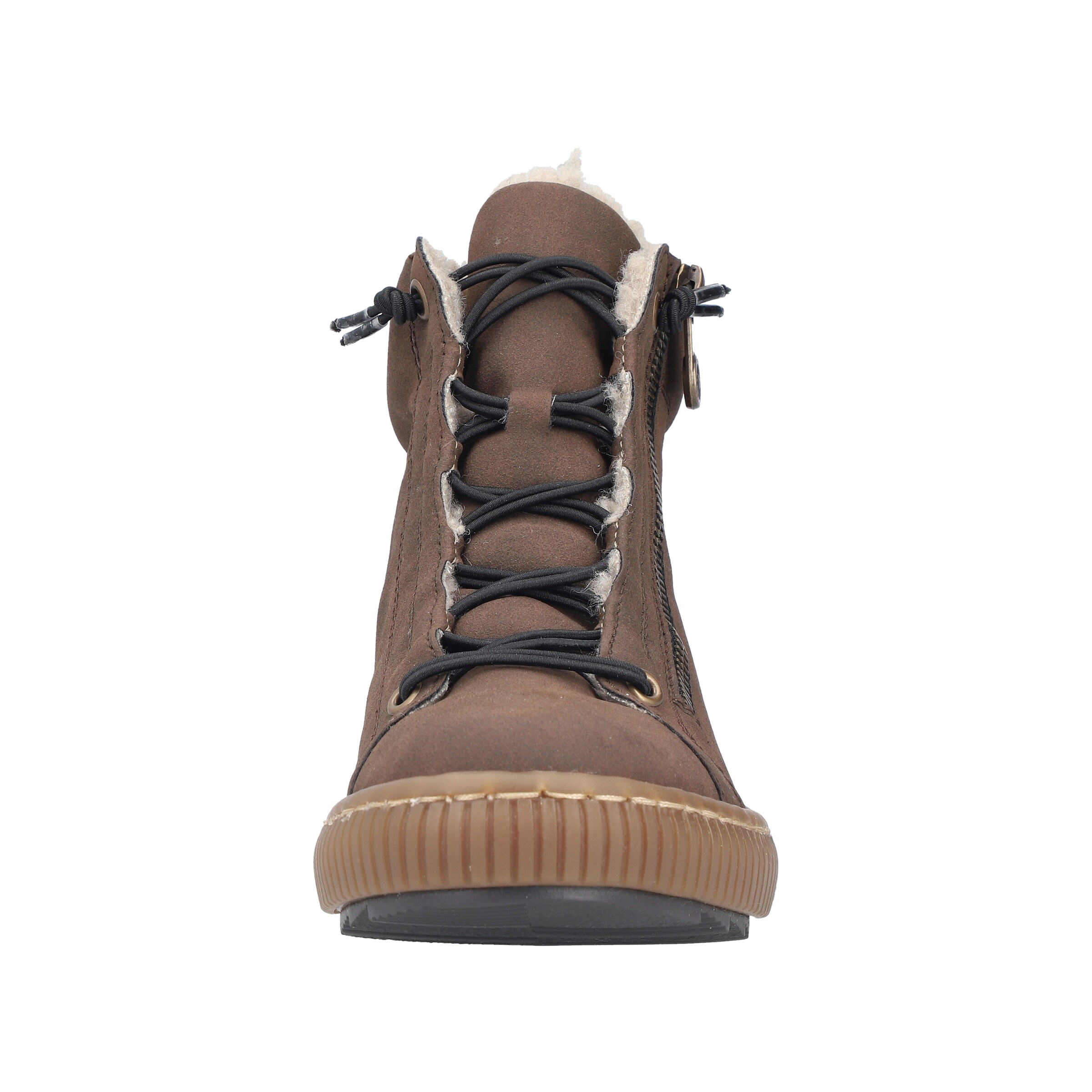 Bottines à lacets 'Z6660' Rieker en marron
