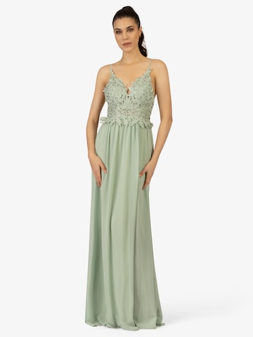 APART Evening Dress in Green: front