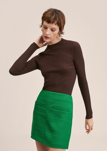MANGO Sweater 'Lisa' in Brown: front