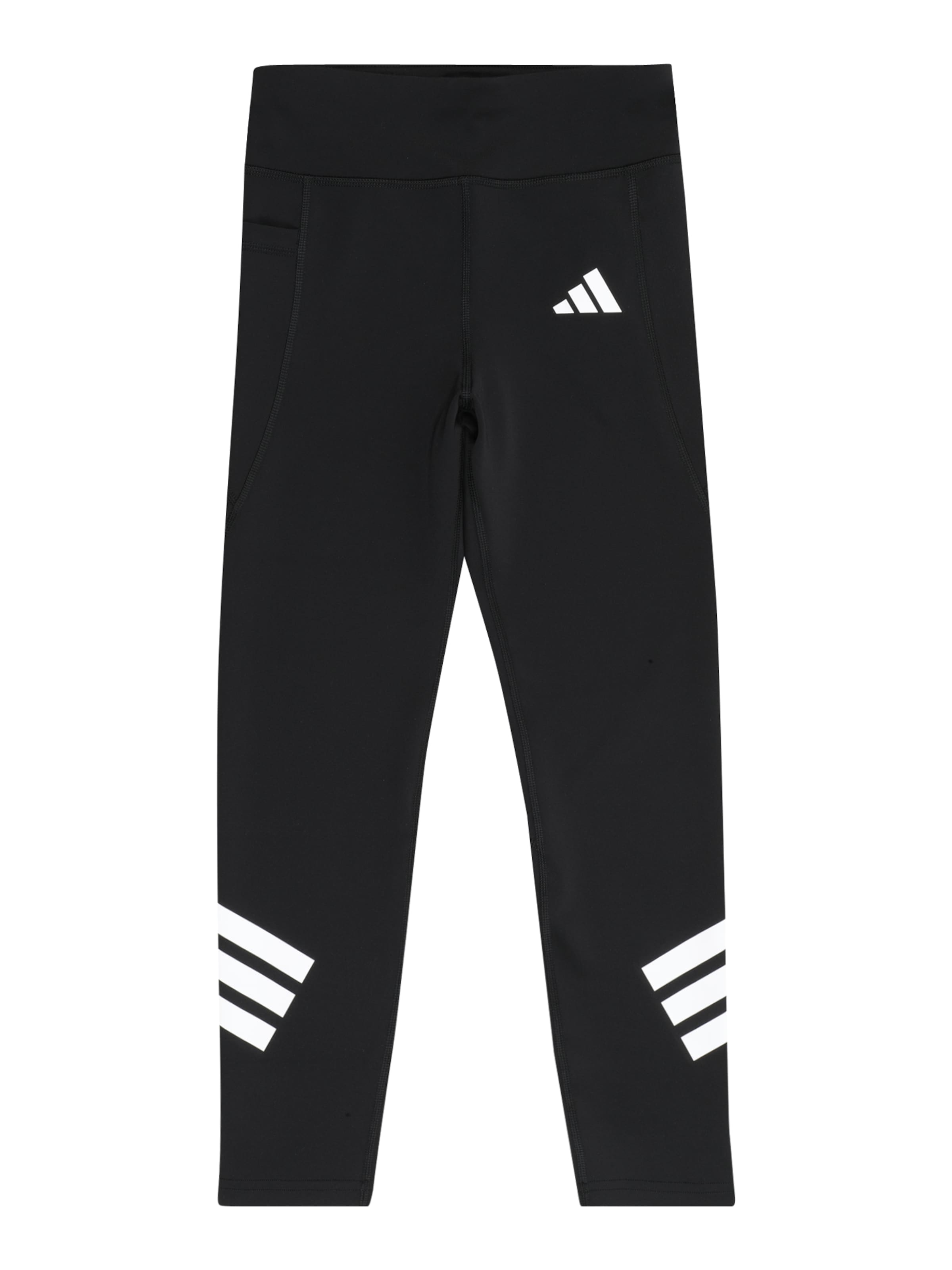 ADIDAS SPORTSWEAR Skinny Sports trousers in Black: front