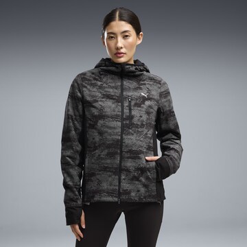 Veste de sport 'Run Brightstride' PUMA en noir : devant