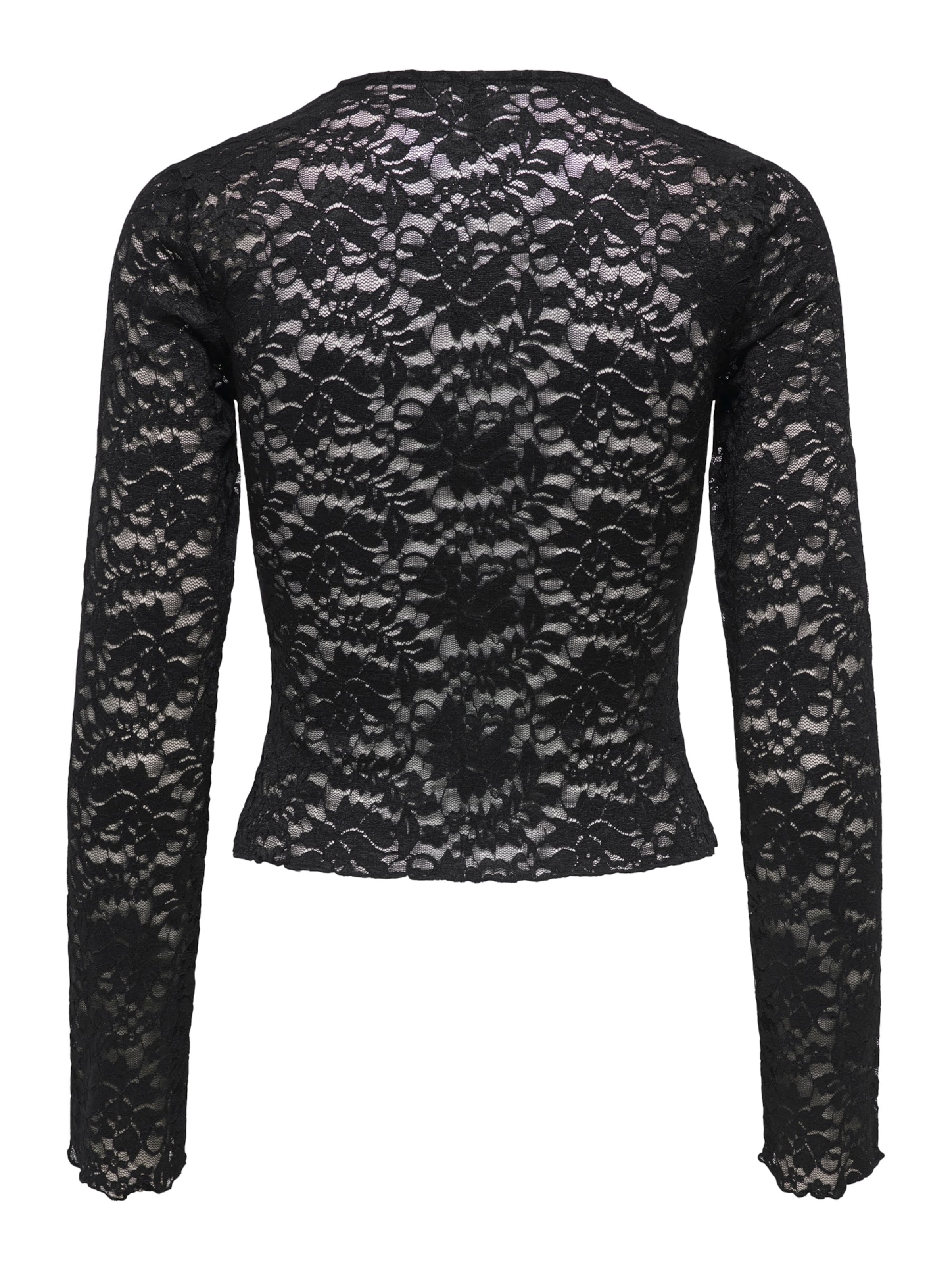 ONLY Shirt 'ONLNikka' in Schwarz