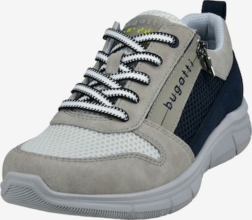 Baskets basses bugatti en gris : devant