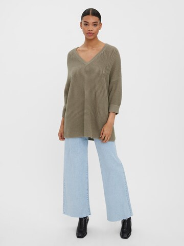 VERO MODA Sweater 'LEANNA' in Green