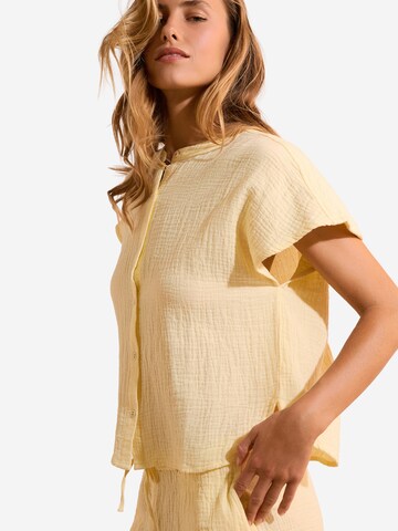 ETAM Slaapshirt 'Soleia' in Geel