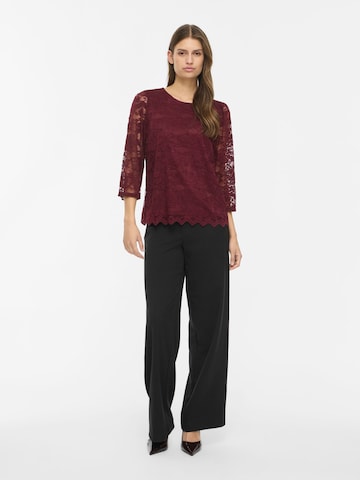 VILA Shirt 'CENZA' in Rood