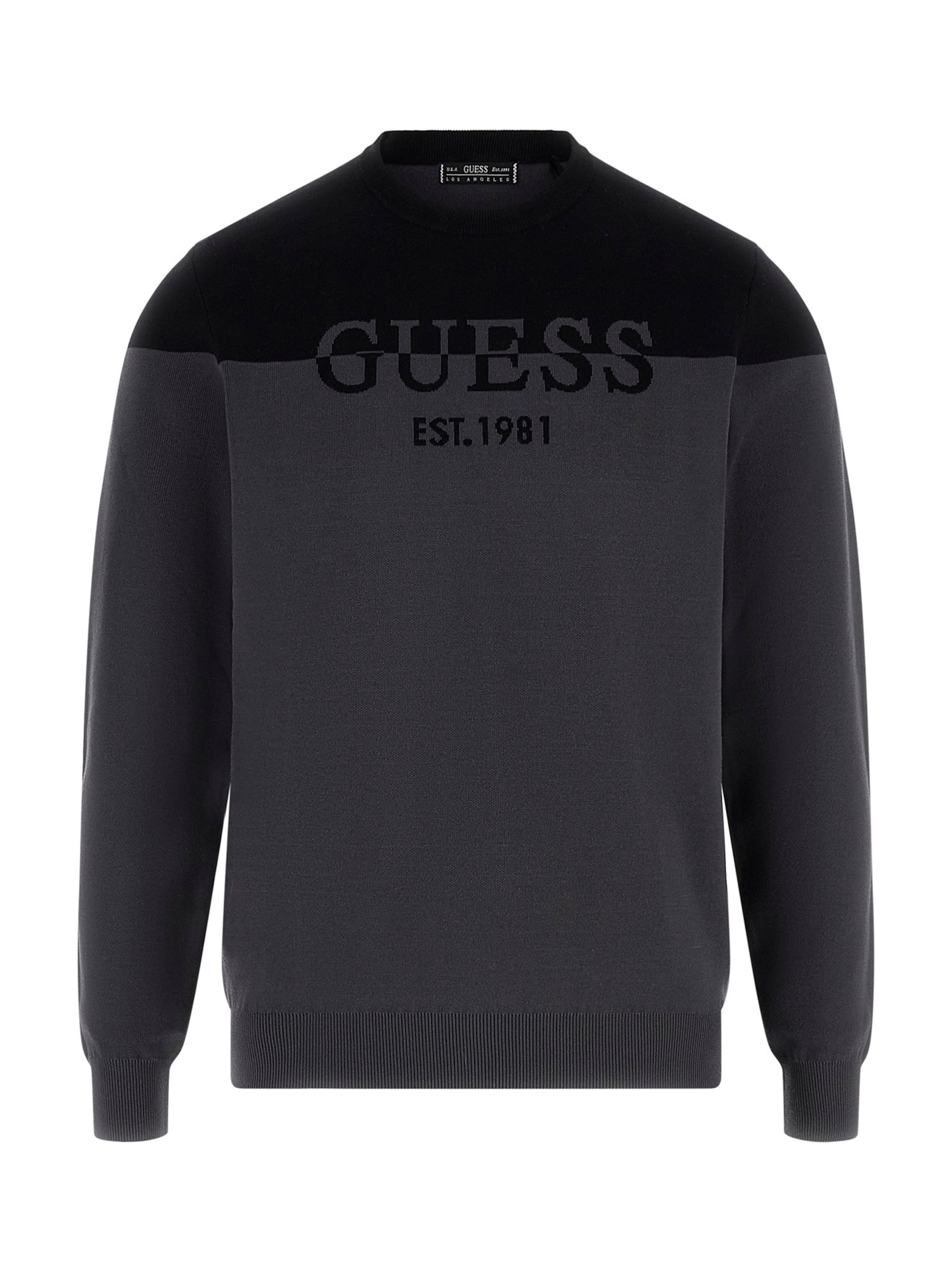 GUESS - Jersey 'KANTU' en gris: frente