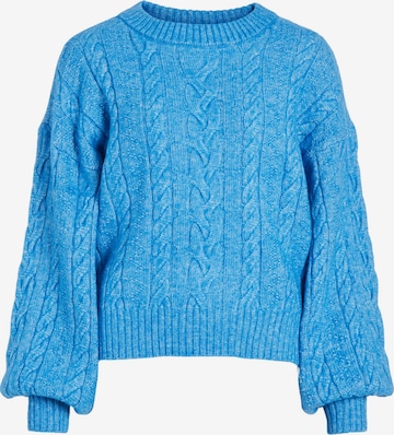 VILA Sweater 'Oya' in Blue: front