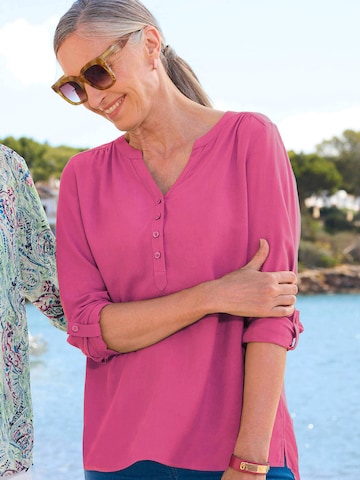 Goldner Blouse in Roze