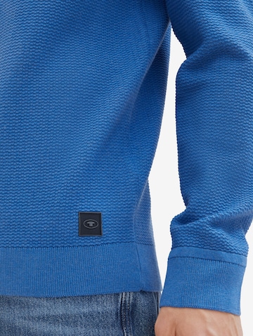 TOM TAILOR Sweater in Blue