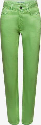 Coupe slim Pantalon ESPRIT en vert : devant