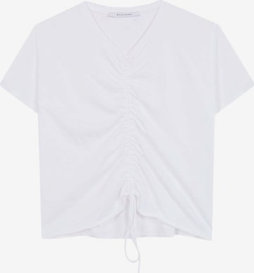 Scalpers T-Shirt in Weiß: predná strana