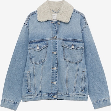 Veste mi-saison Pull&Bear en bleu : devant