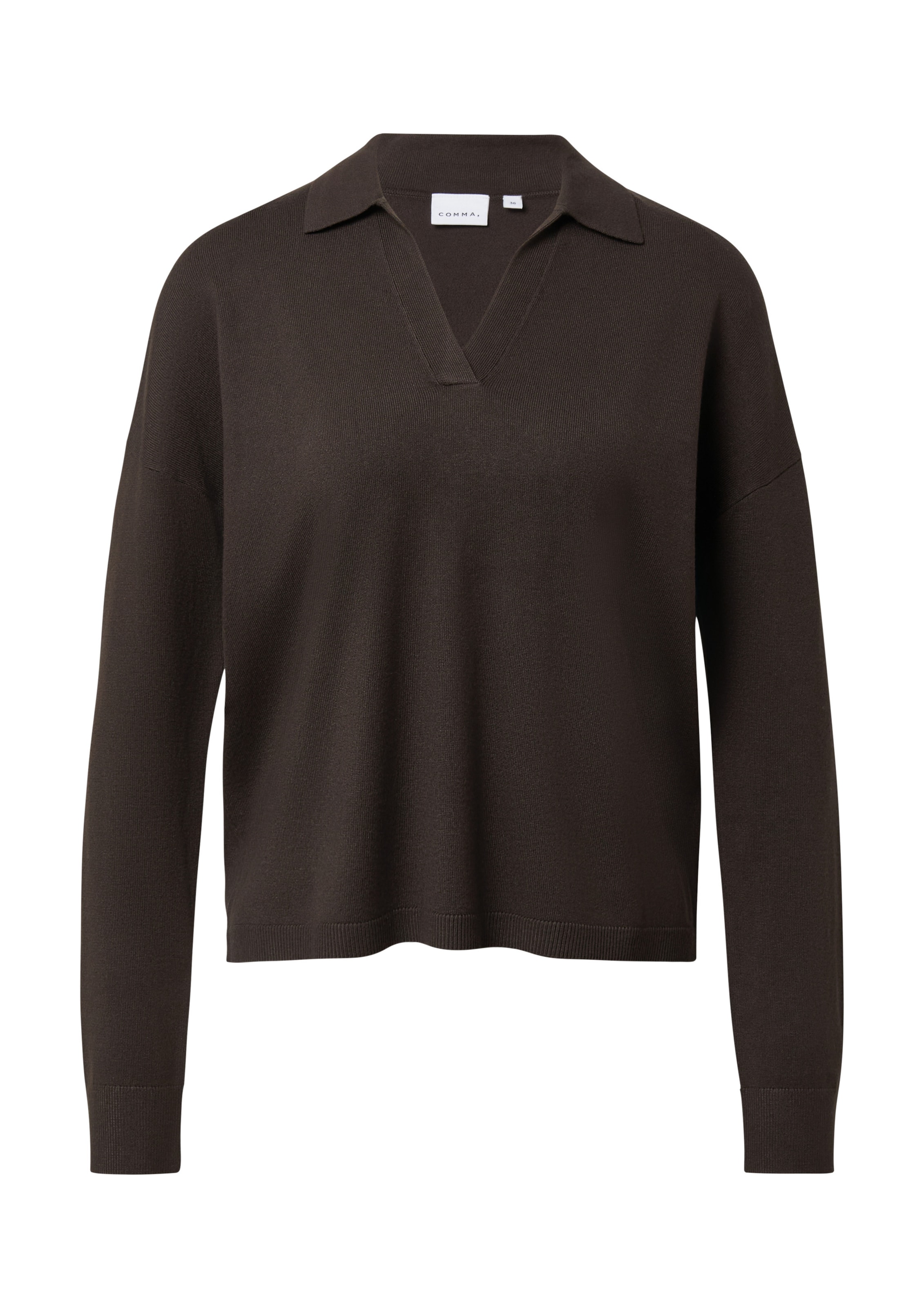 COMMA Pullover i brun: forside