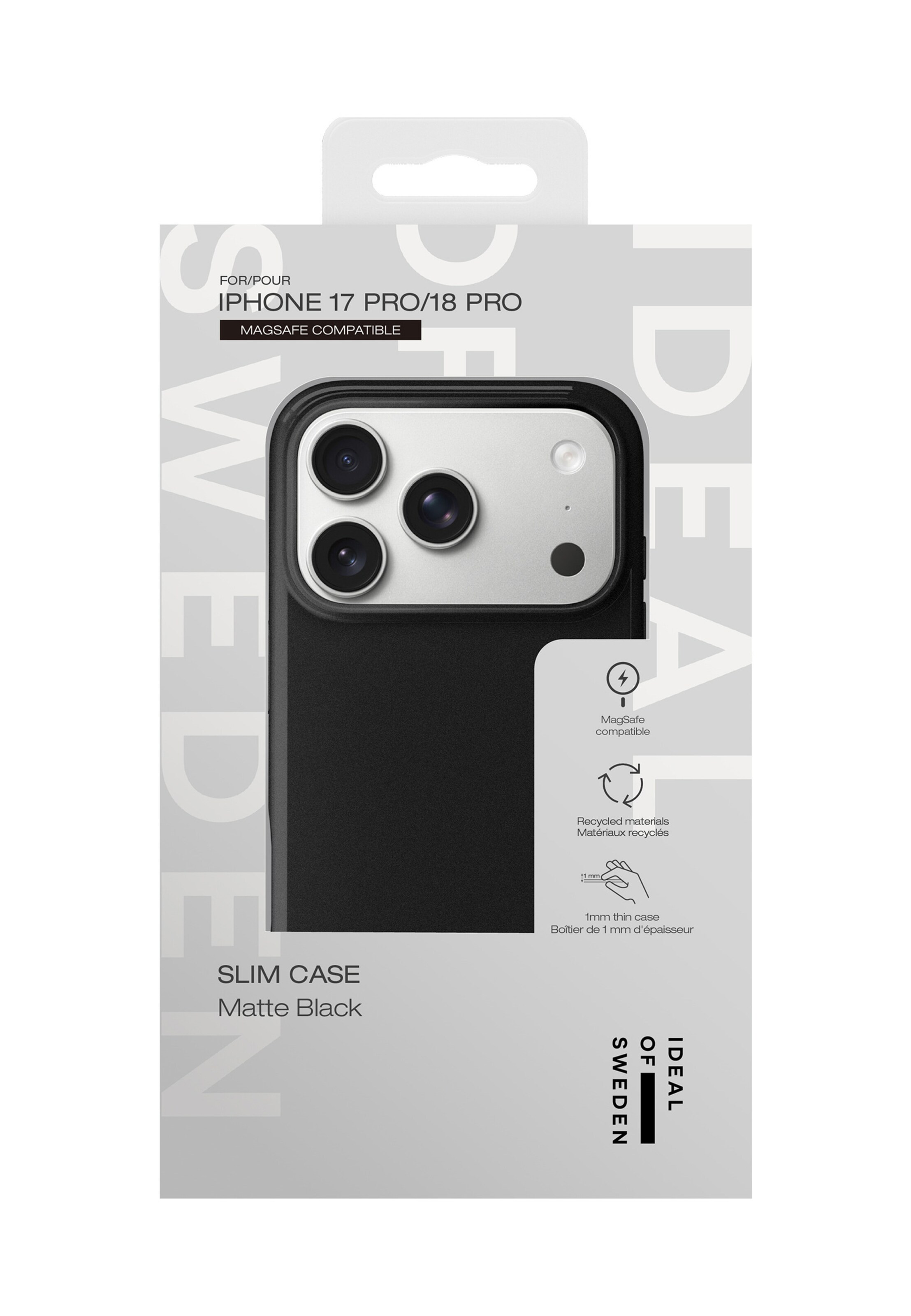 iDeal of Sweden Etui na smartfona 'MagSafe iPhone 17 Pro / 18 Pro' w kolorze czarny