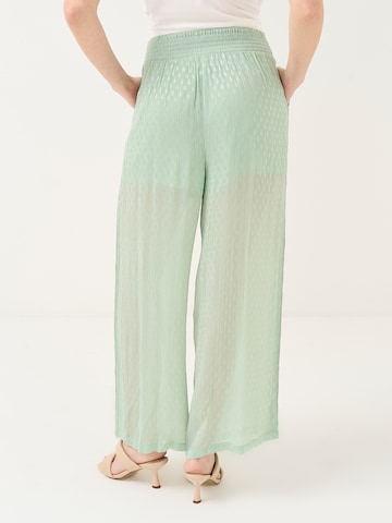 Camomilla Italia Wide leg Broek 'Paki' in Groen