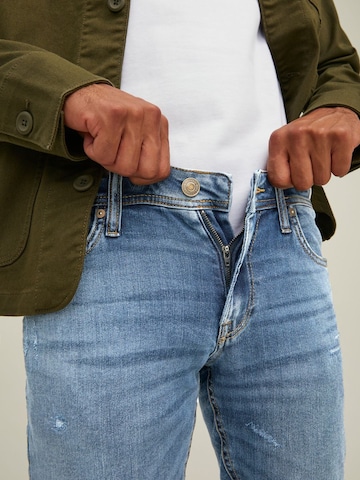 Skinny Jeans 'Liam' di JACK & JONES in blu
