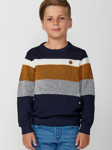 KOROSHI Sweater in Blue: front