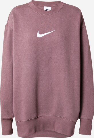 Nike Sportswear Μπλούζα φούτερ σε λιλά: μπροστά
