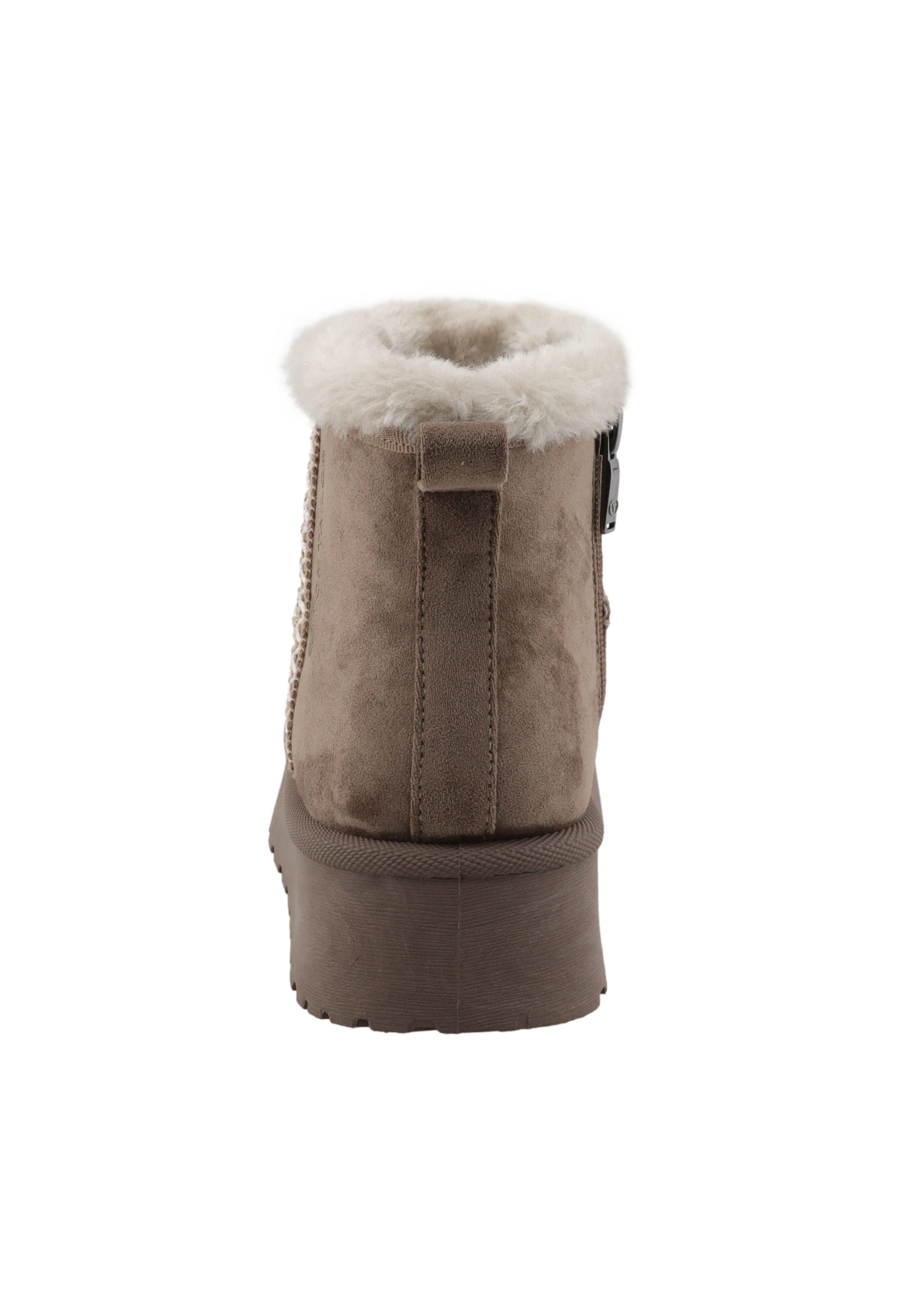 TOM TAILOR - Botas em castanho