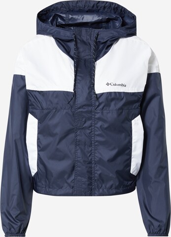 COLUMBIA Outdoorjas 'Flash Challenger' in Blauw: voorkant