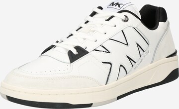 Michael Kors - Zapatillas deportivas bajas 'REBEL' en blanco: frente