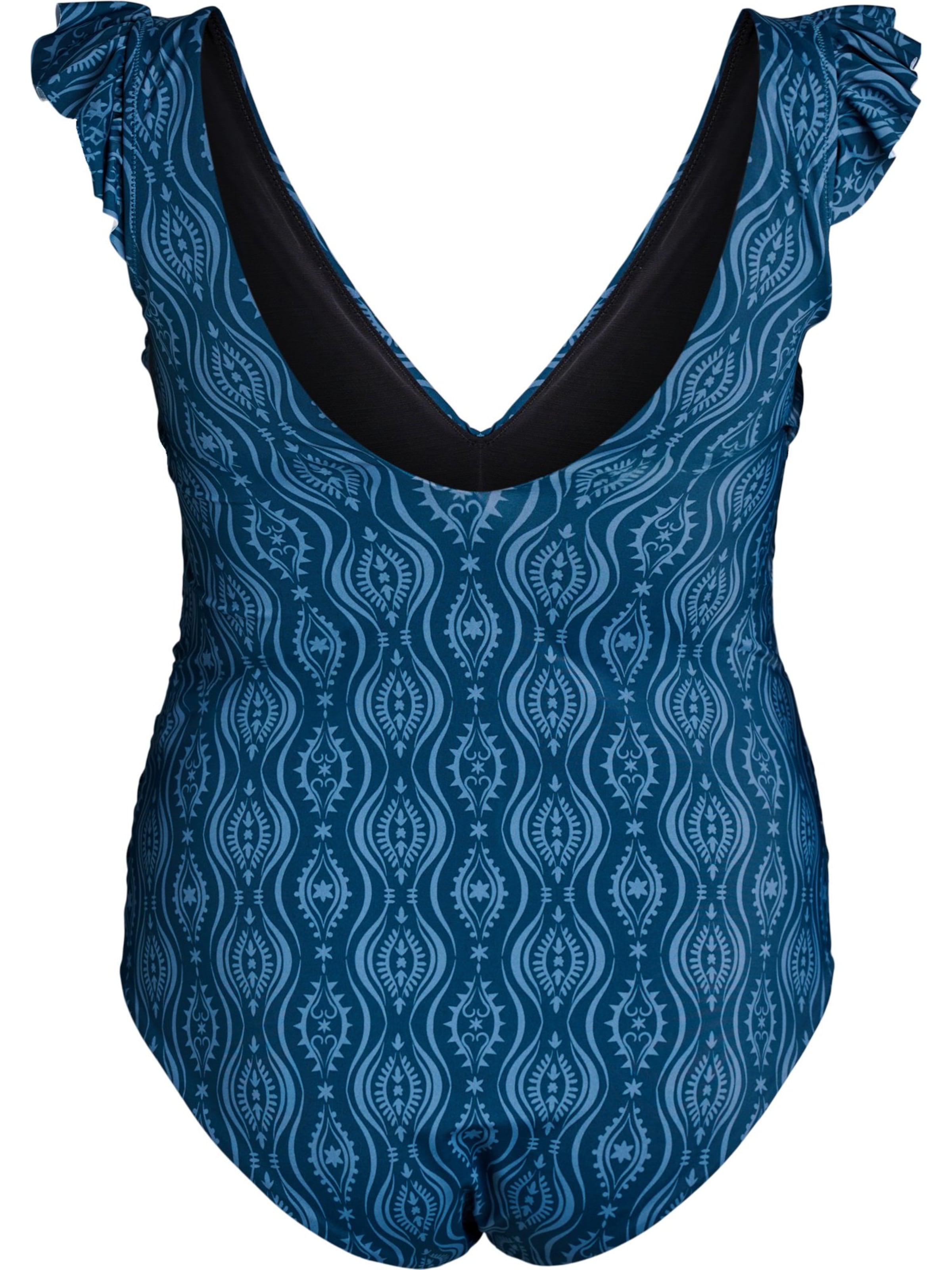 Bustier Maillot de bain 'SGABBY' Swim by Zizzi en bleu