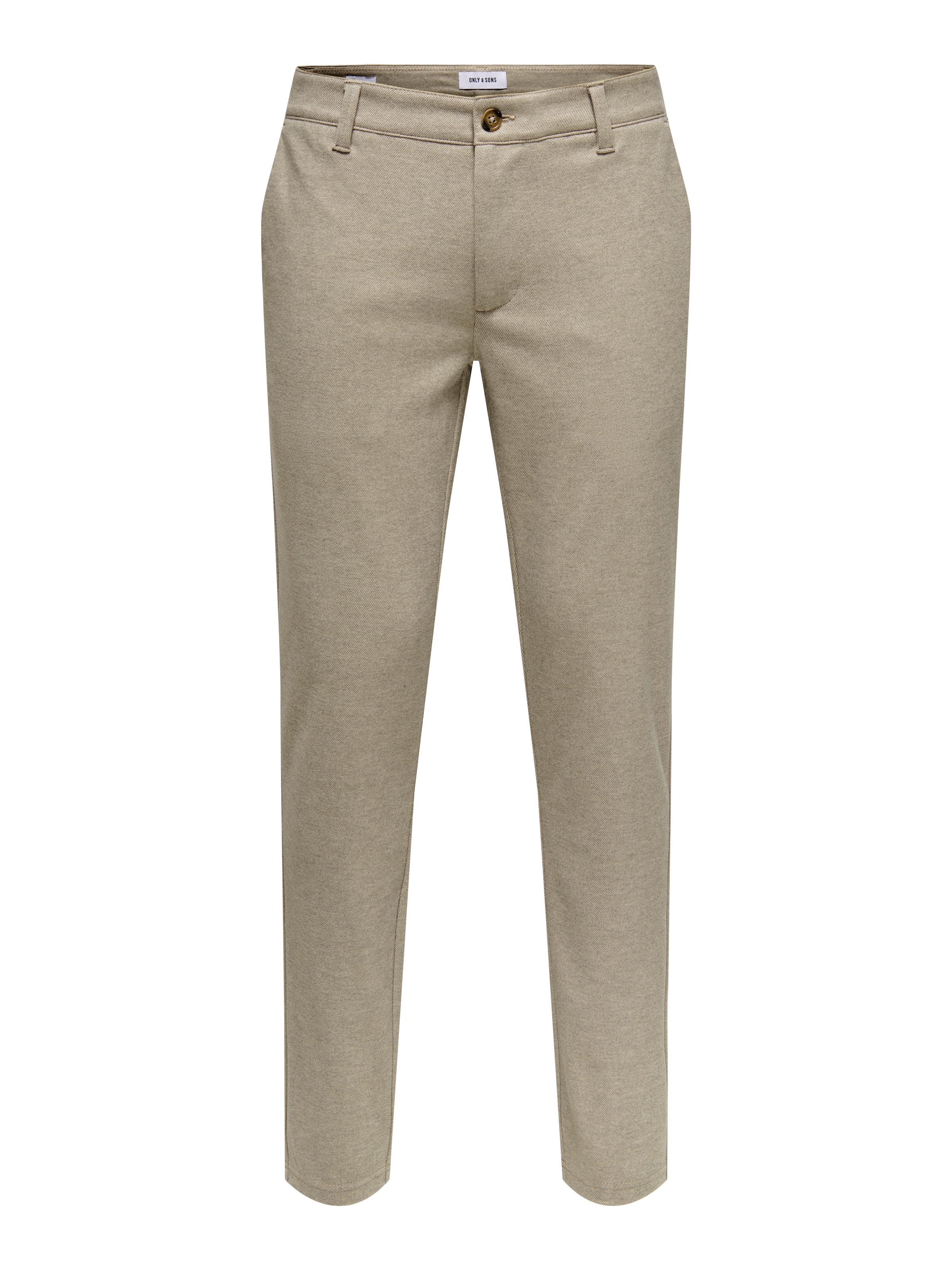 Pantaloni chino 'ONSMark' di Only & Sons in beige: frontale