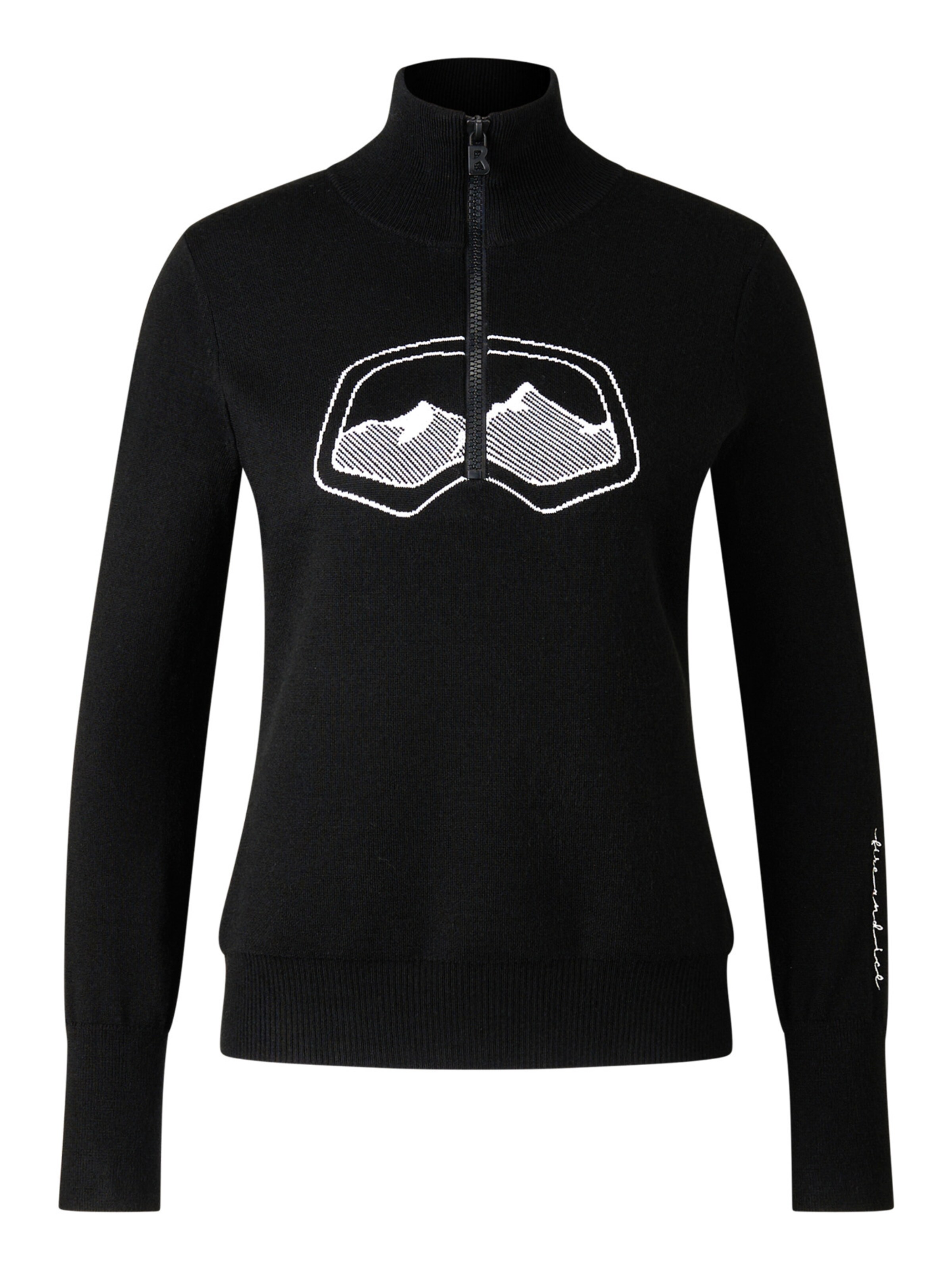 Bogner Fire + Ice Pullover 'Azra' in Schwarz: Vorderseite